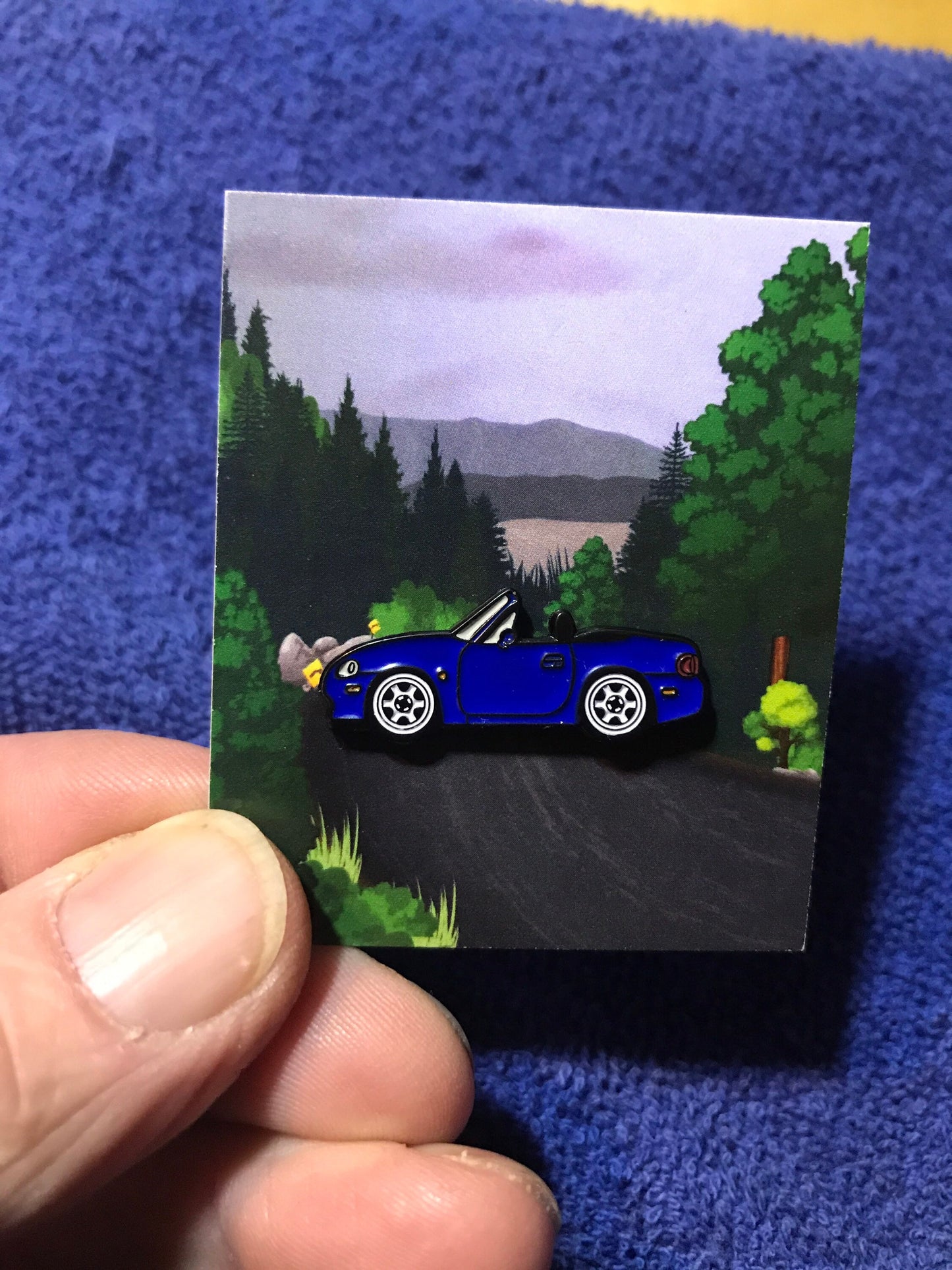 NB Mazda Miata Lapel/Hat Enamel Auto Pins NB Generation