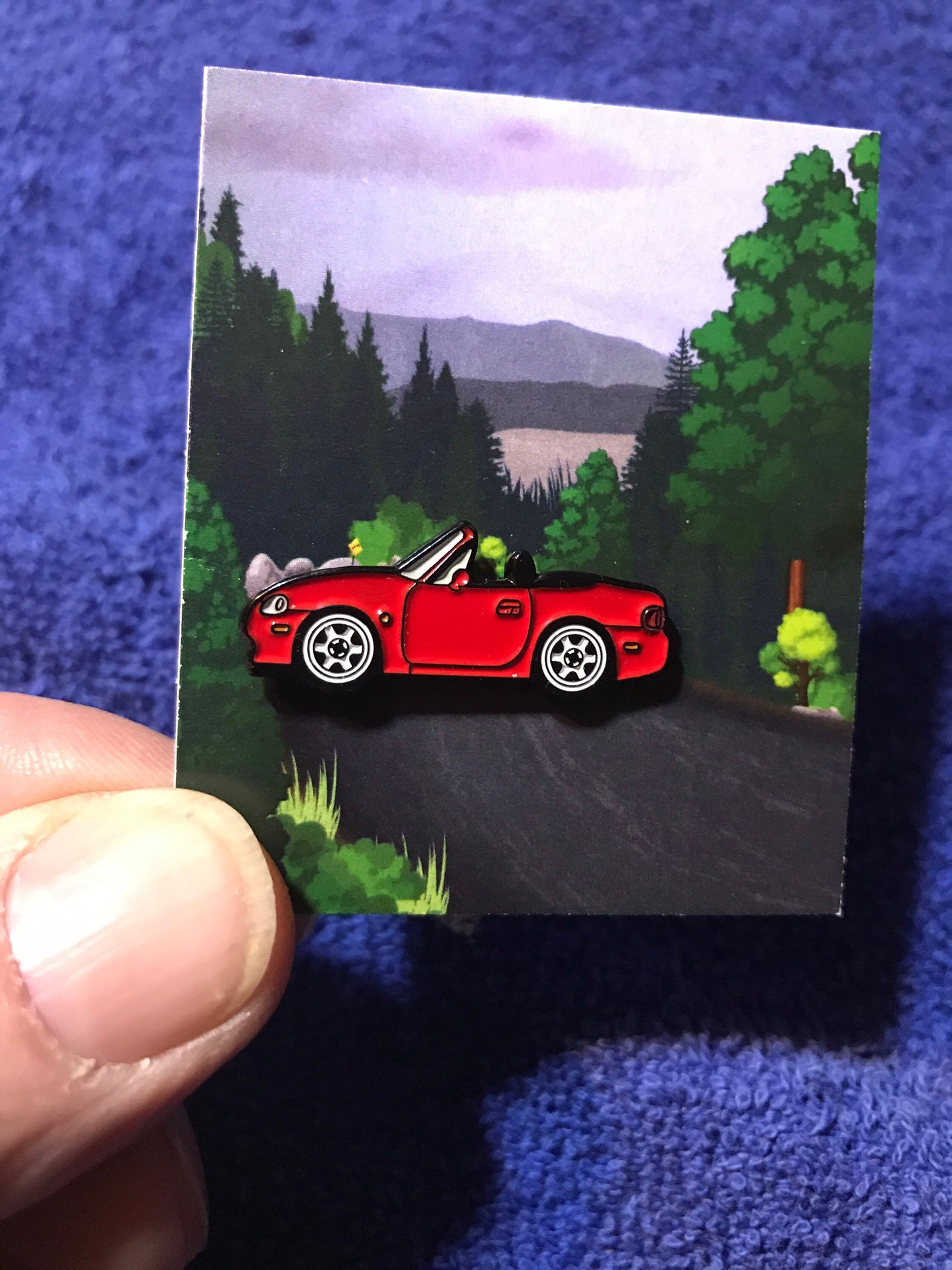 NB Mazda Miata Lapel/Hat Enamel Auto Pins NB Generation