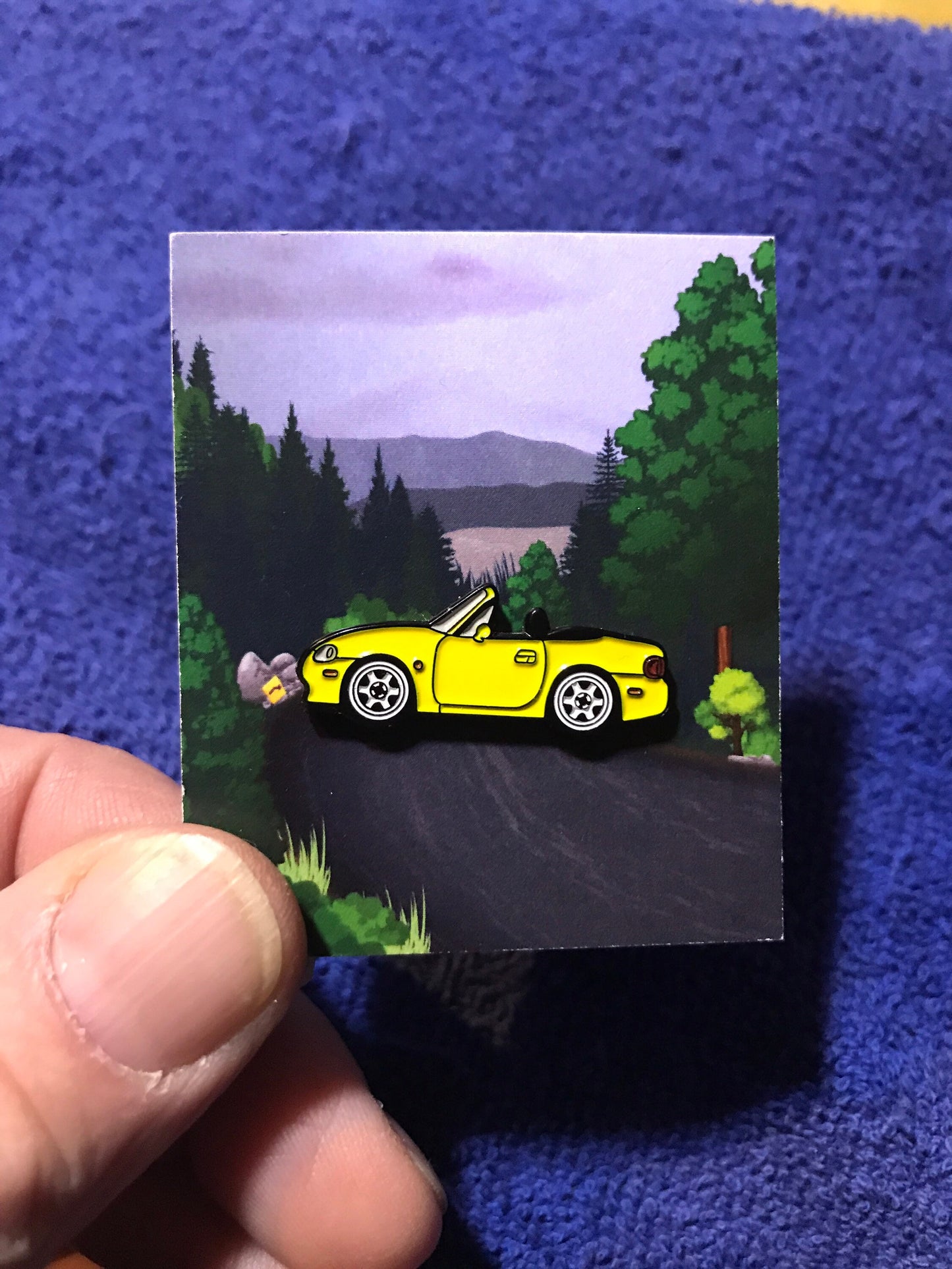 NB Mazda Miata Lapel/Hat Enamel Auto Pins NB Generation