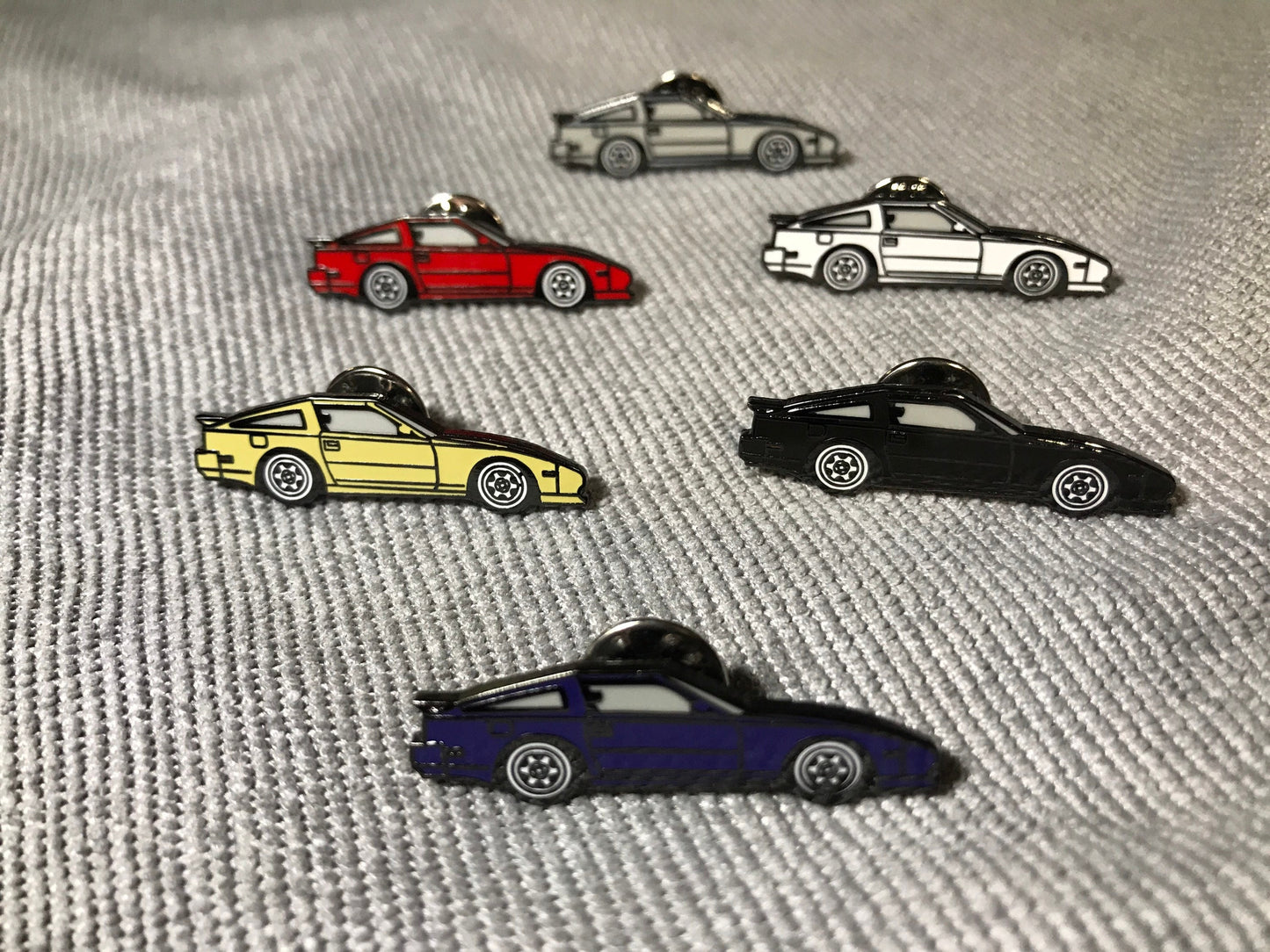 NISSAN #300ZX #Z31 #Enamel #AutoLapelPins - BLUE