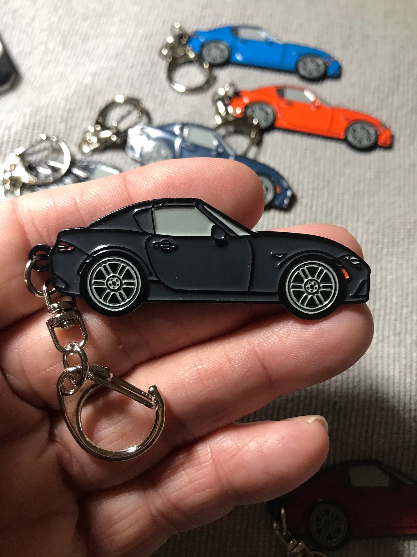 Mazda Miata ND RF MX5 Keychains