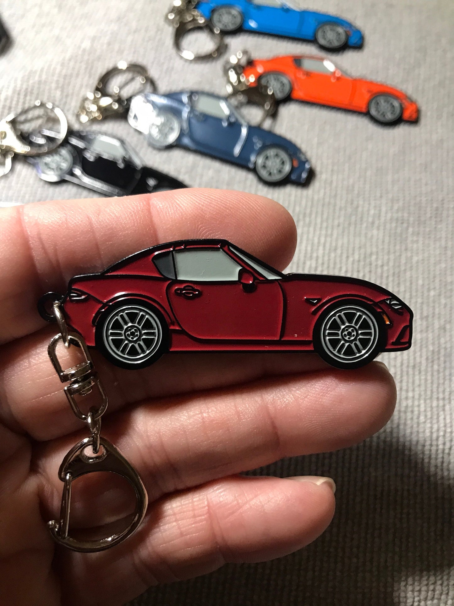 Mazda Miata ND RF MX5 Keychains