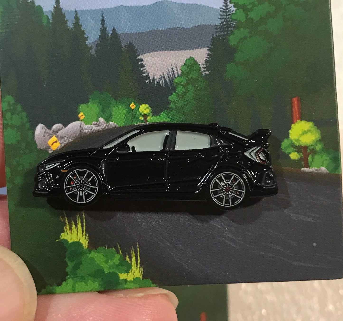 Pins Civic CTR for Honda Enamel on Metal 6 Colors