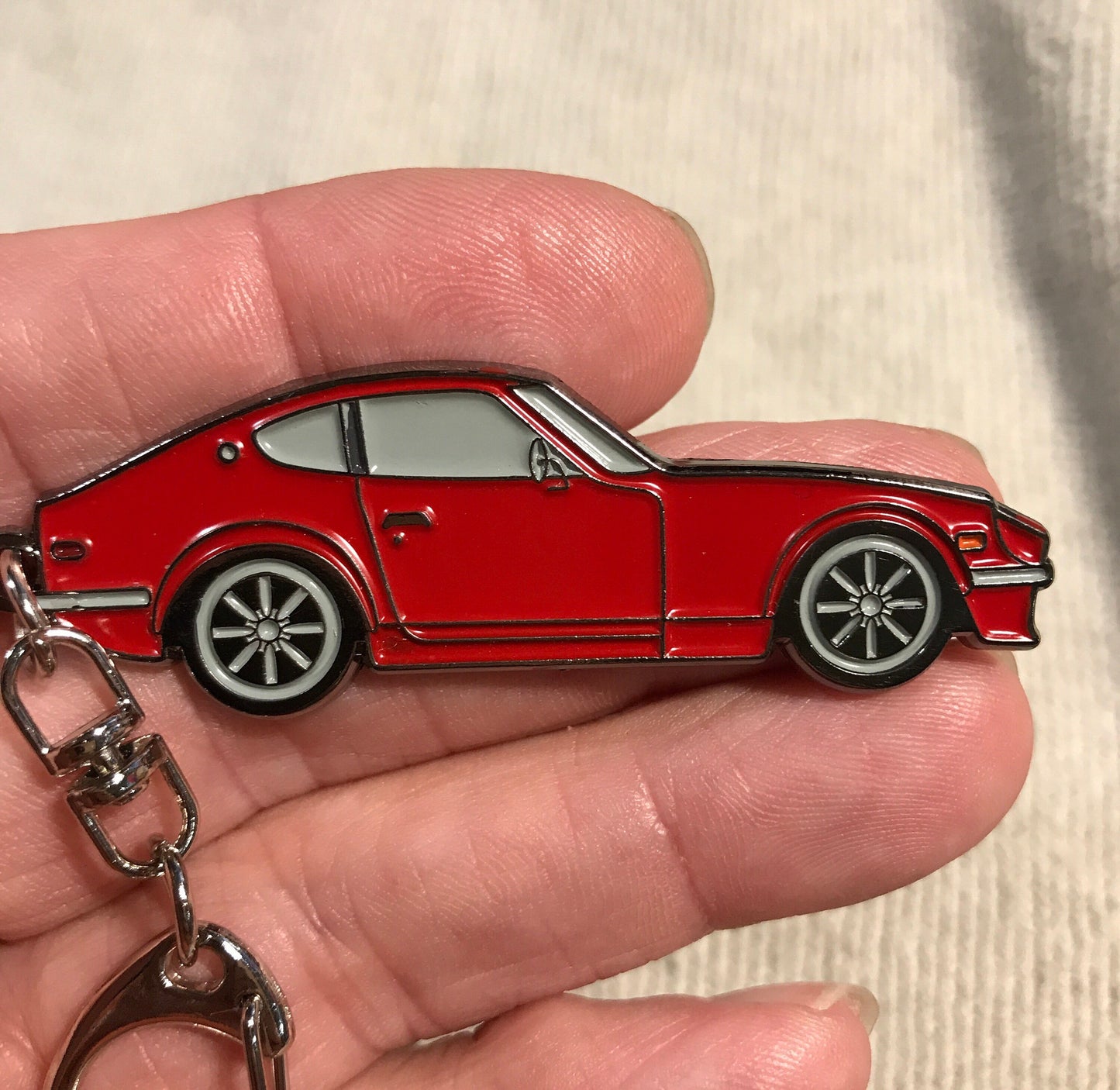 NIssan Datsun 240Z Enamel on metal #Keychains 10 Colors Available