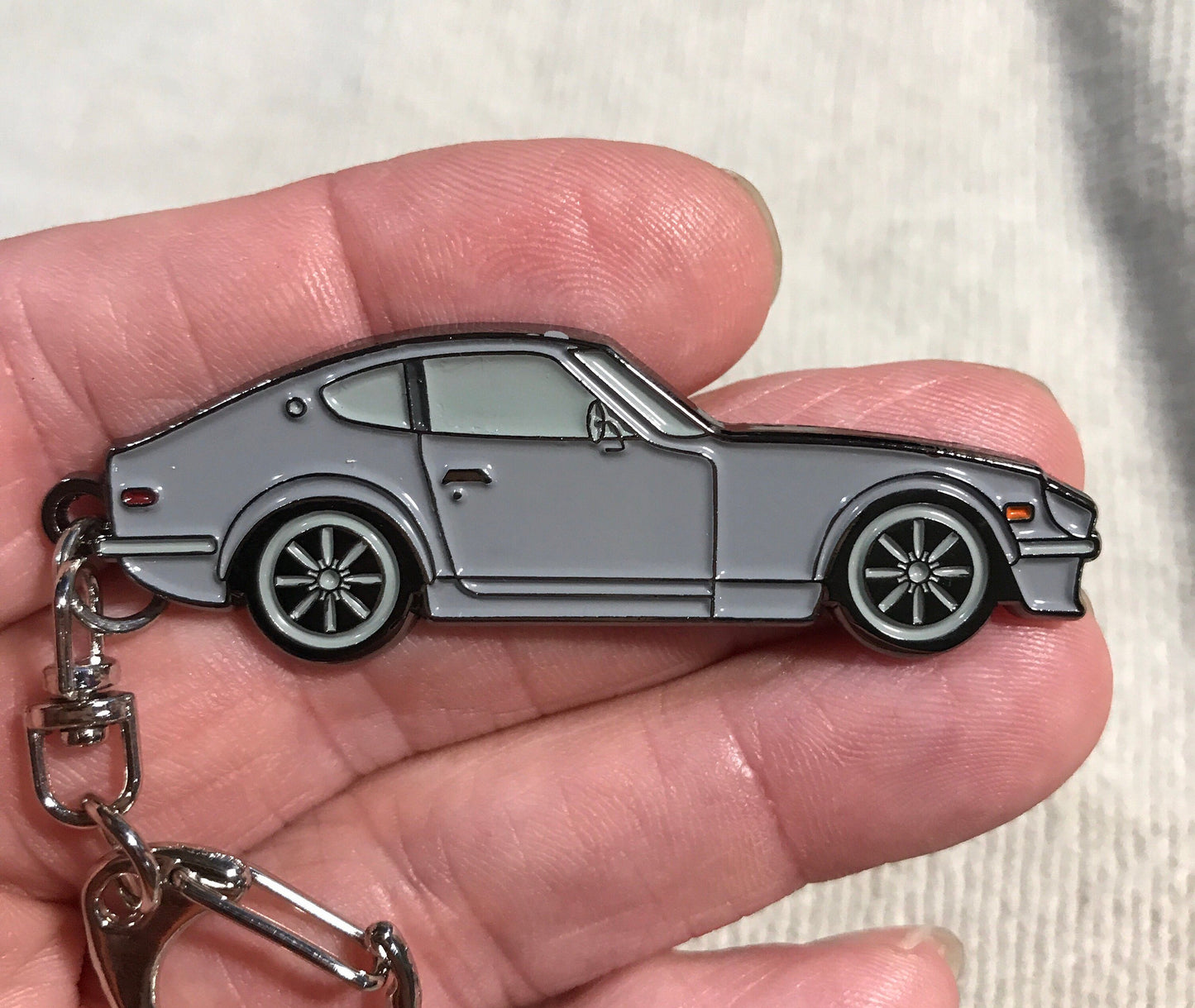 NIssan Datsun 240Z Enamel on metal #Keychains 10 Colors Available