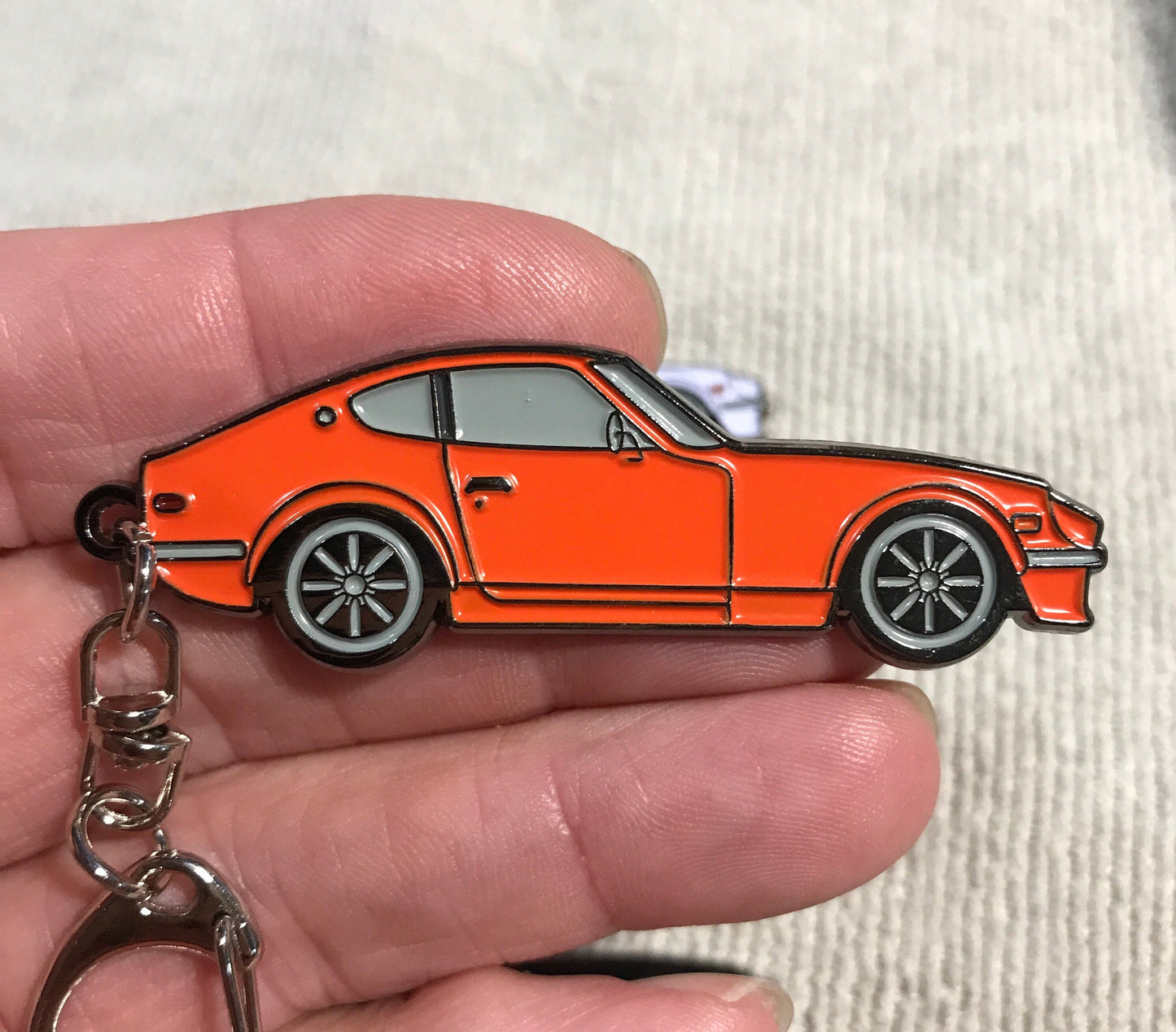 NIssan Datsun 240Z Enamel on metal #Keychains 10 Colors Available