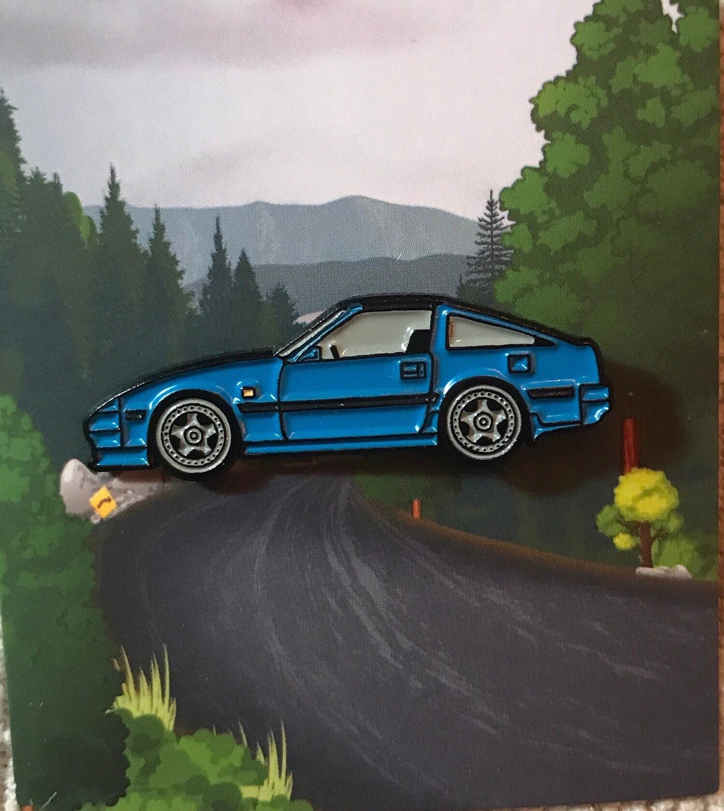 Pins for 300ZX-Z31 V2 - Enamel on metal #Pins - 6 Colors