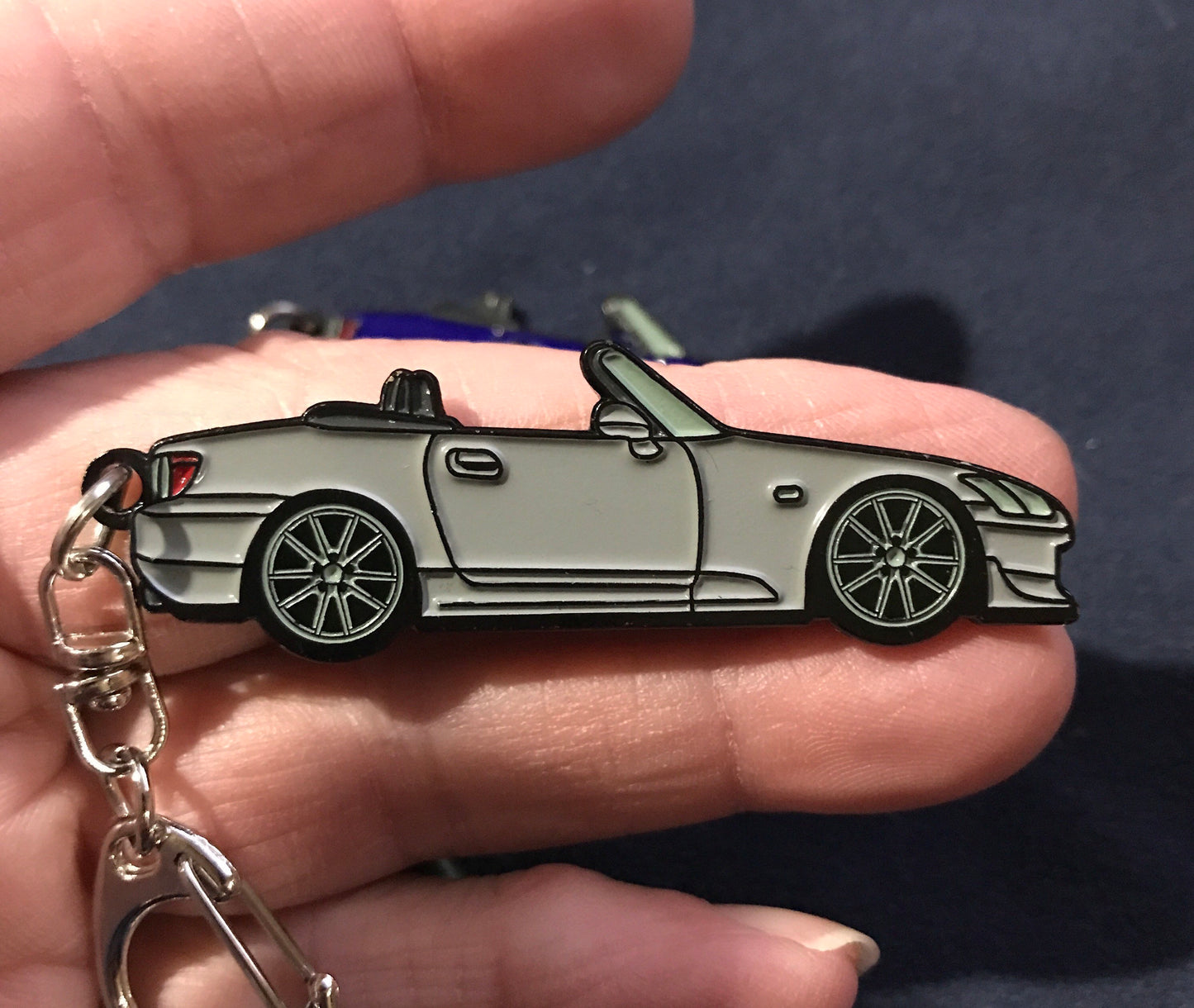 Honda S2000 Keychains enamel on Metal 7 colors available