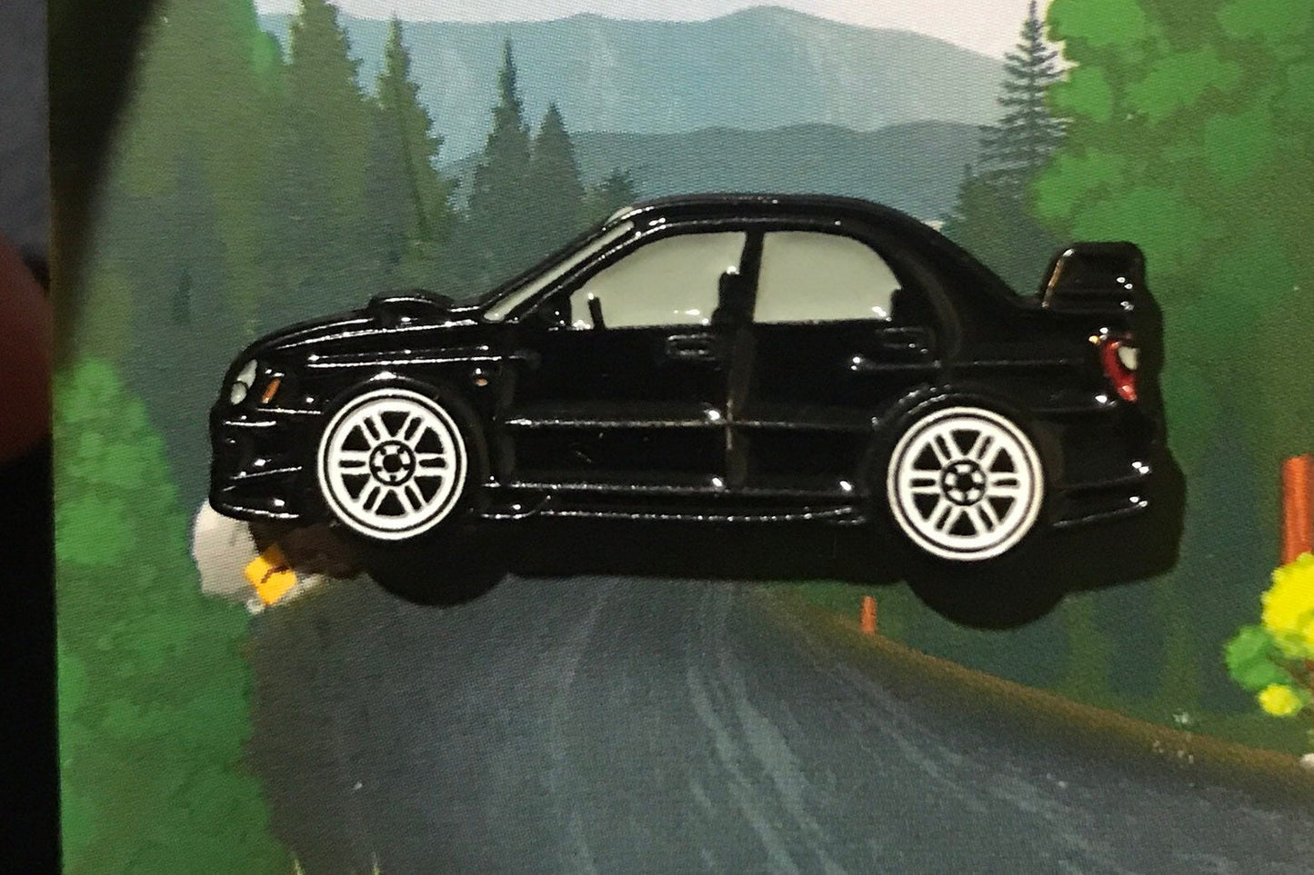 Enamel on Metal Pin for WRX and for Sti Pins for Subaru PinBadges Pin Back design