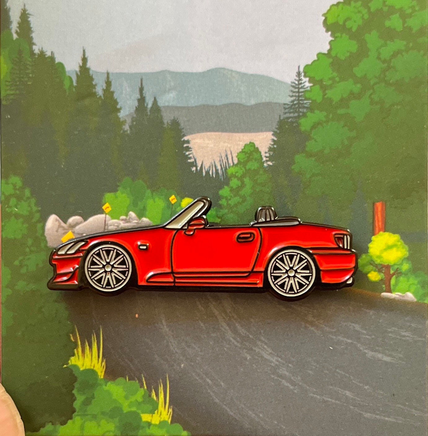 Honda S2000 Pins PinBadges enamel on Metal - 7 colors available