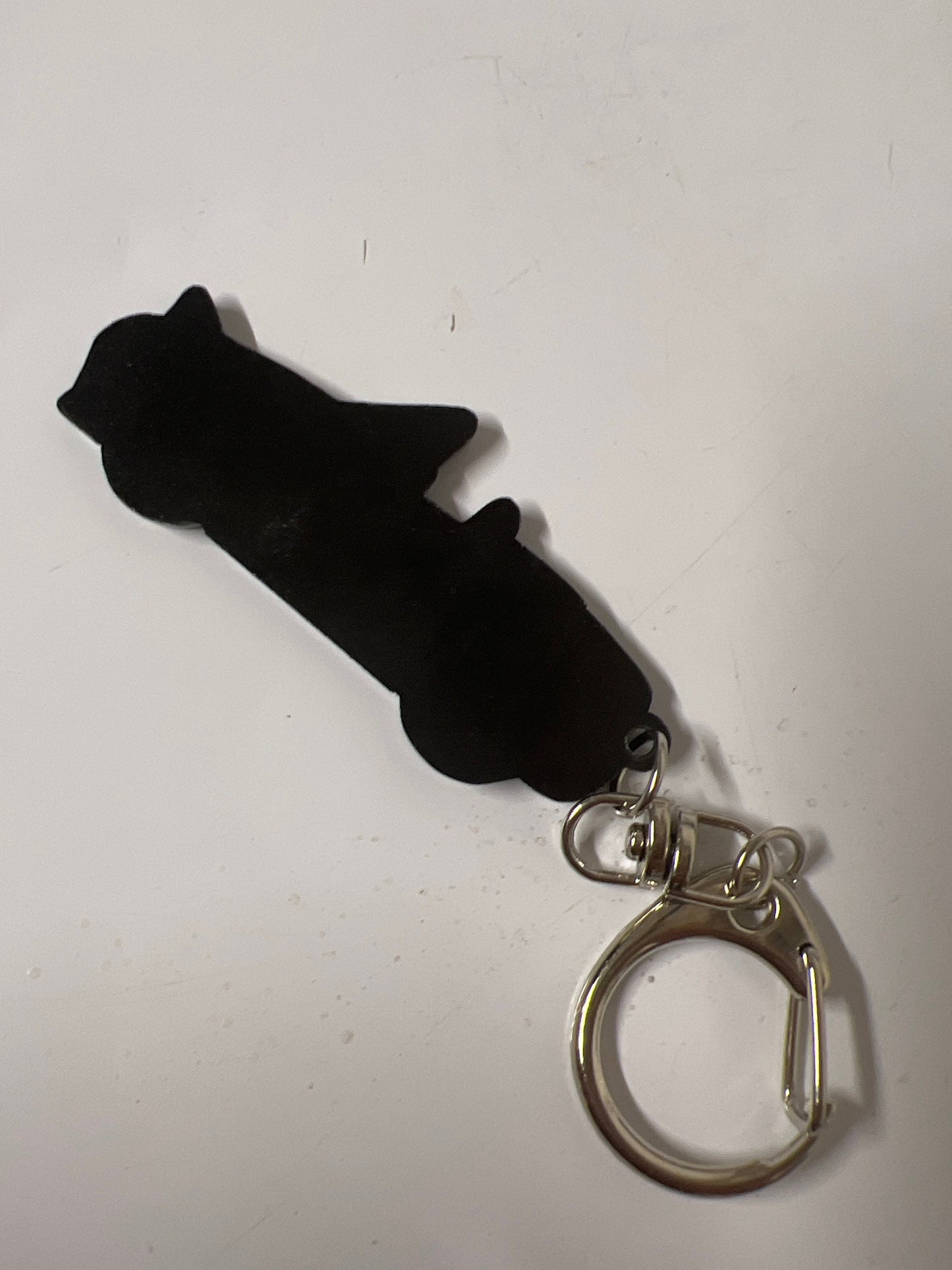 NA Mazda Miata Keychain RED MX5 Top Down Lights Up