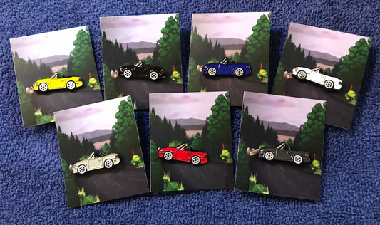 NB Mazda Miata Lapel/Hat Enamel Auto Pins NB Generation