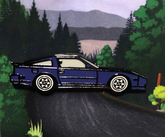 NISSAN #300ZX #Z31 #Enamel #AutoLapelPins - BLUE