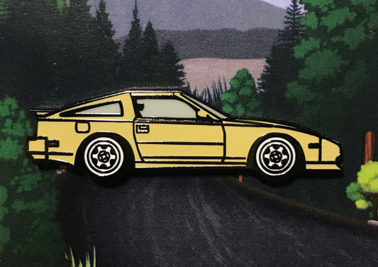NISSAN #300ZX #Z31 #Enamel #AutoLapelPins - GOLD