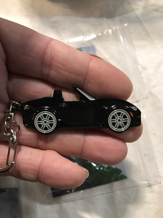 ND #Miata #MX5 #BakedEnamel #Keychains BLACK Car Pins