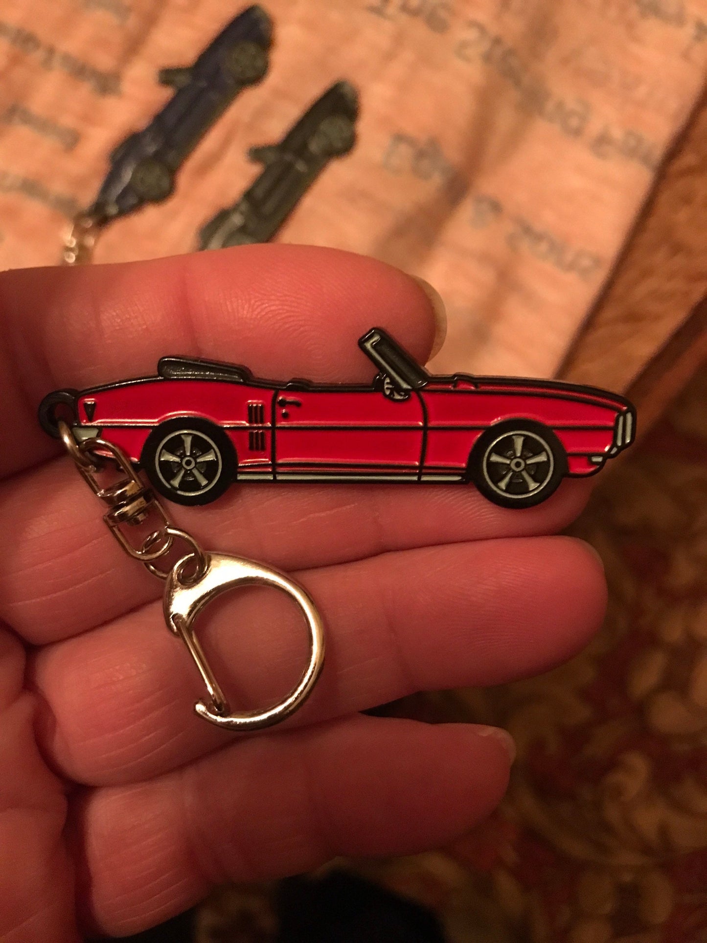 68 Pontiac Firebird 5 Colors Enamel on Metal.