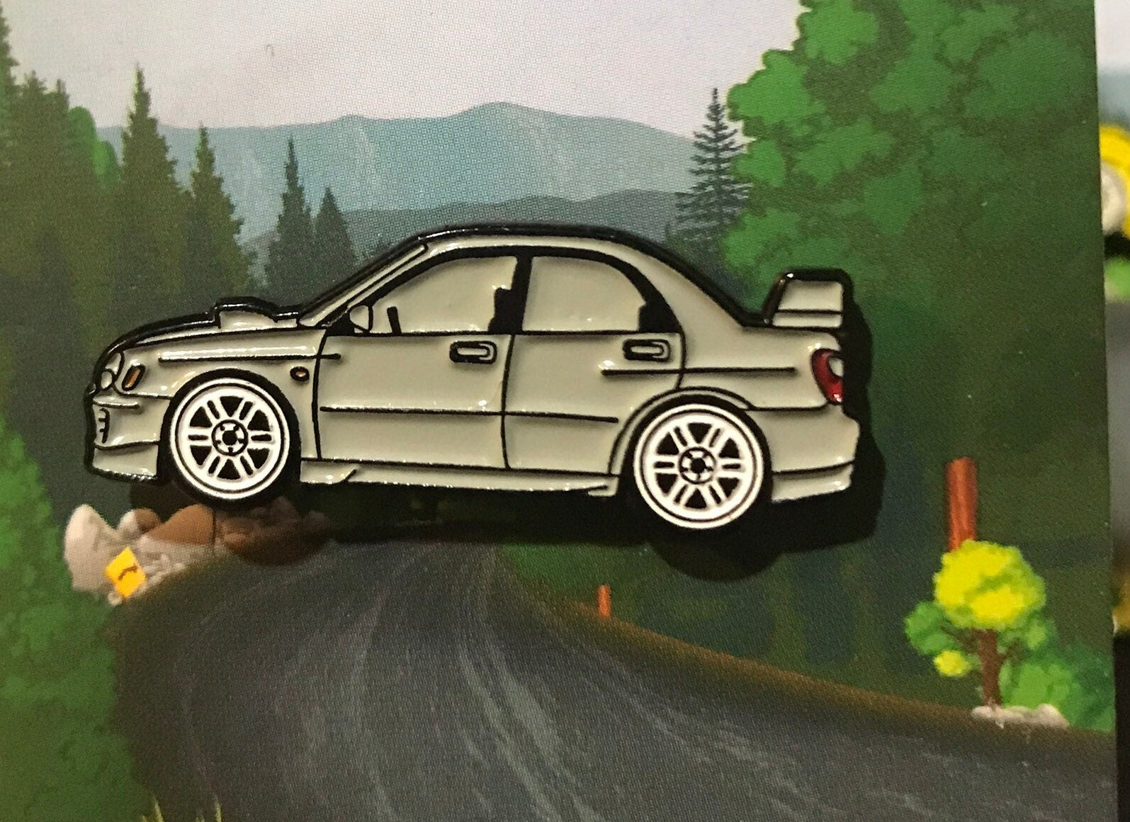 Enamel on Metal Pin for WRX and for Sti Pins for Subaru PinBadges Pin ...
