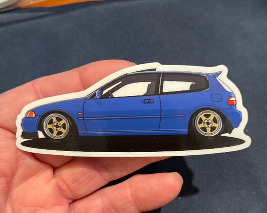 Honda Civic EG Hatchback STICKER